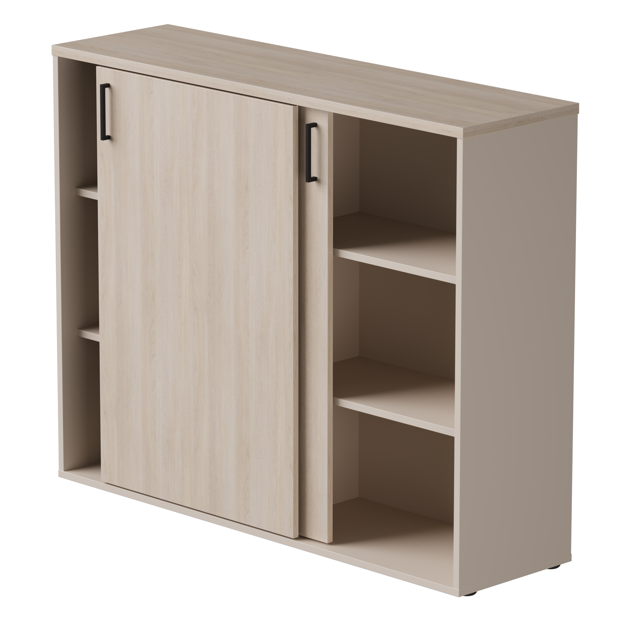 Шкаф-купе средний Everprof EVO (ЭВО) 1374х385x1115 Кашемир/Дуб Соната от производителя