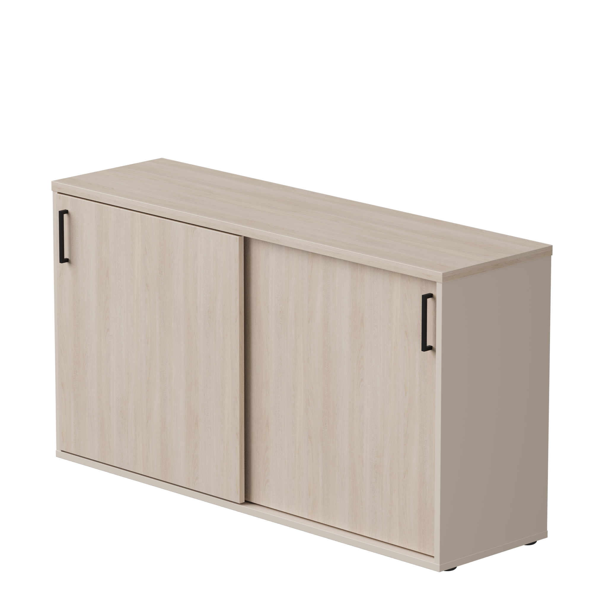 Шкаф-купе низкий Everprof EVO (ЭВО) 1374х385х755 Кашемир/Дуб Соната от производителя